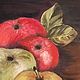 Oil painting apples and a fly red yellow brown. Pictures. elviramaistruk. Online shopping on My Livemaster.  Фото №2