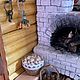 Деревенский домик. Кукольный домик. Миниатюра 1:12. Миниатюрные куклы. Домики. Воспоминания из детства. Светлана. Ярмарка Мастеров.  Фото №11