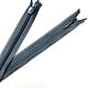 Молния японская потайная YKK 25 см, темно-серая, серо-дымчатая молния. Молнии. Фурнитура Италии (furnitura-italii). Интернет-магазин Ярмарка Мастеров.  Фото №2