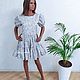 Платье " Прованс" серое со съёмным воротником. Платья. Lady_dress. Ярмарка Мастеров.  Фото №13