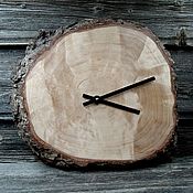 Для дома и интерьера handmade. Livemaster - original item Clock made of birch suvela. Handmade.