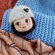 Кукла брошка. Мягкие игрушки. Ирина Ионова. Ярмарка Мастеров.  Фото №4