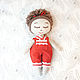 Заказать Текстильный сувенир Афинуля. Сувенирная мастерская ProSofie Dolls. Ярмарка Мастеров. . Статуэтка Фото №3