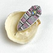 Комплект "Этно" браслет, серьги, аметист, лава, розовый кварц