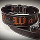 Personalized dog collar made of genuine leather, leather collar. Dog - Collars. AshotCraft. My Livemaster. Фото №5