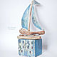 Морская композиция "Ветер странствий" driftwood. Статуэтки. KoLenki. Ярмарка Мастеров.  Фото №6