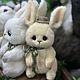 Заказать Тедди-зайчик. Звери из искусственного меха  (nataly-dolls-). Ярмарка Мастеров. . Мишки Тедди Фото №3