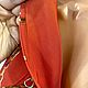  Минус 70%!!! Красный сарафан с ассиметричной юбкой с цепями. Сарафаны. LADY SHRI (ОЛЬГА). Ярмарка Мастеров.  Фото №6
