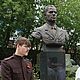 мемориальный памятник бюст из бронзы Б.П.Марисова. Создание дизайна. Andrey Sledkov (interier). Интернет-магазин Ярмарка Мастеров.  Фото №2