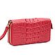 Клатч из кожи крокодила на двух молниях IMA0002R33G. Кошельки. CrocShop товары из экзотической кожи. Ярмарка Мастеров.  Фото №5
