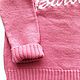 Заказать Свитер детский Barbie (Барби) из мериноса. PURE boutique (Алиса). Ярмарка Мастеров. . Свитеры и джемперы Фото №3