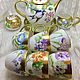 Painted porcelain. Tea set 'Spring'. Tea & Coffee Sets. Frida Gots. Online shopping on My Livemaster.  Фото №2
