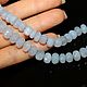 Халцедон 8-9 мм нить 25см. Бусины. Beads. Ярмарка Мастеров.  Фото №4
