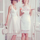 short wedding dress. lace dress, Wedding dresses, Athens,  Фото №1