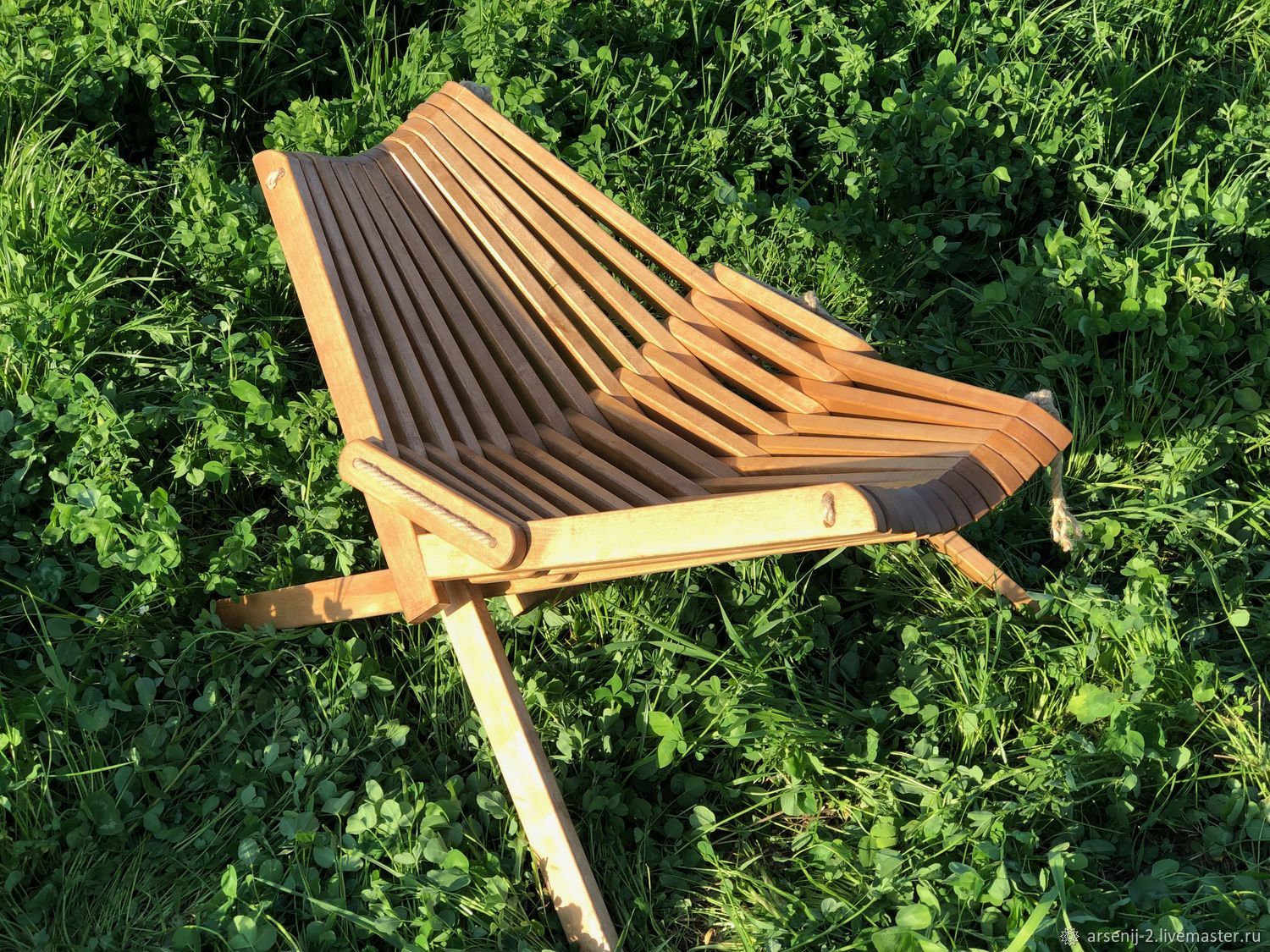 стул из реек складной деревянный своими руками