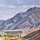 Заказать Тёплый сентябрь-река Катунь. Сафронова Наталья (Painting-Altai). Ярмарка Мастеров. . Картины Фото №3