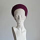 Берет велюровый. Шляпы. 'Ariadne's thread' (ariadna_hats). Ярмарка Мастеров.  Фото №6