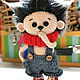 Soft toys: Timokha the Hedgehog. Stuffed Toys. sToryToys. My Livemaster. Фото №4