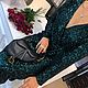  Платье коктейльное,платье на запах. Платья. Эльмира Аббазова (ELMDESIGN). Интернет-магазин Ярмарка Мастеров.  Фото №2