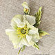 Brooch made of silk poppy ' Lemon'. flower brooch. Brooches. natalya-4 (natalya-4). Online shopping on My Livemaster.  Фото №2