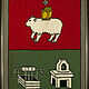 Гобелен герб Екатеринбурга, Гобелен, Златоуст,  Фото №1