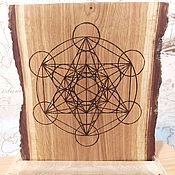 Фен-шуй и эзотерика handmade. Livemaster - original item The cube of Metatron pentacle, altar runic Kabbalah. Handmade.