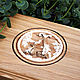 Order The box is made of oak inscribed with the monogram 'A'. MathomsCrafts (vsyakovina). Livemaster. . Box Фото №3