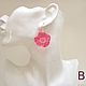 Transparent Resin Earrings from Pink Rose Flowers Earrings Boho Style. Earrings. WonderLand. My Livemaster. Фото №6