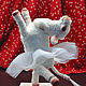 Calf 'White Swan'. Teddy Toys. tale-animals. Online shopping on My Livemaster.  Фото №2