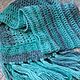 Knitted scarf 'My-style-2'. Scarves. hand knitting from Galina Akhmedova. My Livemaster. Фото №4