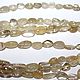 Рутиловый кварц 6-11мм нить 36см. Бусины. Beads. Ярмарка Мастеров.  Фото №4