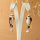 Bird Earrings 'Amanita'. Miniature birds. Earrings. Coffeelena. My Livemaster. Фото №4