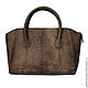 Bag leather Python VALENTIA. Classic Bag. Exotic Workshop Python Fashion. Online shopping on My Livemaster.  Фото №2