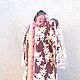 Летнее пальто-накидка с валяной отделкой. Пальто. Алёна Щипунова. Ярмарка Мастеров.  Фото №5