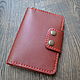 Passport cover leather, Passport cover, Moscow,  Фото №1