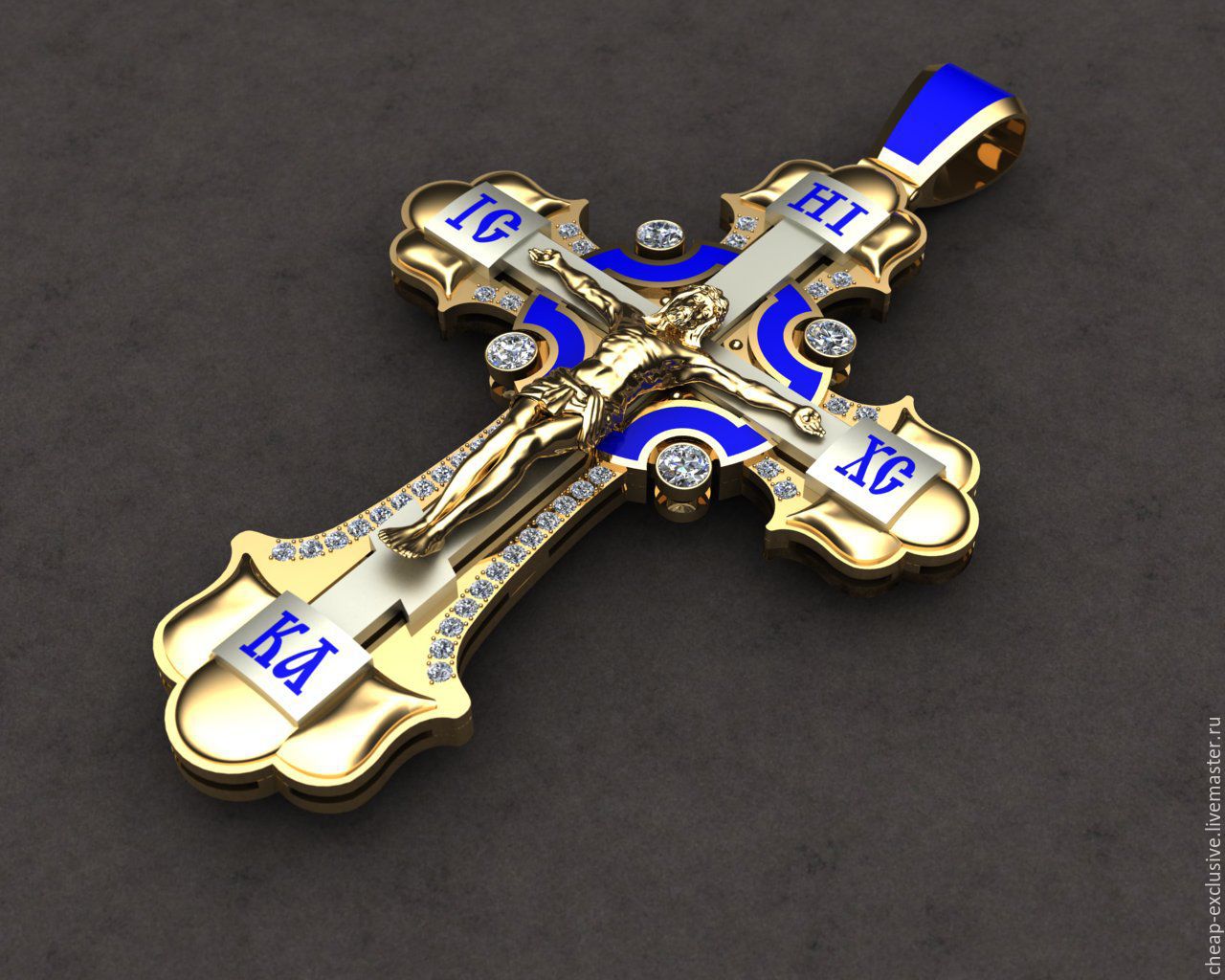 Красивый православный крест