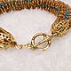 Bracelet Waltz beaded turquoise. Bead bracelet. elena (luxus-stil). My Livemaster. Фото №4