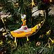 Ёлочная игрушка Yellow Submarine, Елочные игрушки, Санкт-Петербург,  Фото №1