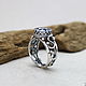 Order Antique Engagement Ring Rings For Women Rings For Men Blue Topaz. ArtBijou. Livemaster. . Rings Фото №3