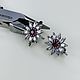 Order 1173 Schwenzas with sparkling cubic zirconia and silver coating. RuFurnitura (FurnituraRF). Livemaster. . Schwenzy Фото №3