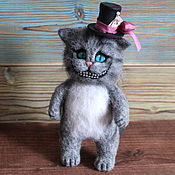 Куклы и игрушки ручной работы. Ярмарка Мастеров - ручная работа Cheshire cat from Alice in Wonderland Toy. Handmade.