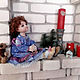 Order boudoir doll: Dolls and dolls: game doll lyubochka. Olga Shepeleva Dolls. Livemaster. . Boudoir doll Фото №3