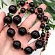 Natural Stone Garnet Necklace / Beads. Necklace. naturalkavni. Online shopping on My Livemaster.  Фото №2