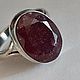 Комплекты 18 и 18.5 р.Рубин "Голубиная кровь" 6Ct. Комплекты украшений. Роберт Серебро 999.. Интернет-магазин Ярмарка Мастеров.  Фото №2