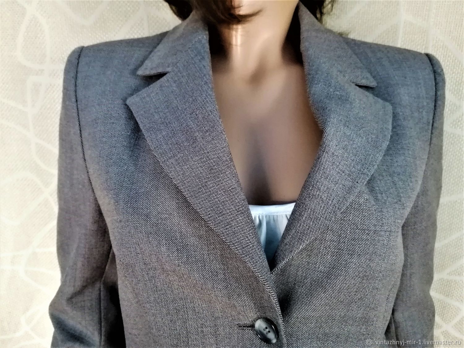 Ви��таж: Одежда винтажная: женский пиджак 100% шерсть, FRENCH CONNECTION в интернет-магазине Ярмарка Мастеров по цене 2711.5 ₽ – PG0MKRU