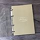 Notebook made of wood 'Dreamer'. Notebooks. goodwords. My Livemaster. Фото №5