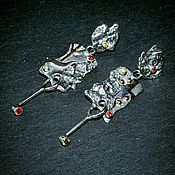 Украшения handmade. Livemaster - original item Earrings The Skeleton Key. Handmade.