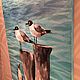 "Море .Чайки". Картины. Sveti (ART-SVETI). Ярмарка Мастеров.  Фото №4