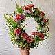 Венок с Мухоморами летний лесной. Интерьерные венки. VS_handmade. Ярмарка Мастеров.  Фото №6