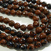 Tinted agate, natural beads 10 mm